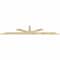 Ekena Millwork Saratoga Rough Sawn Timber Gable Bracket, Douglas Fir, 108"W x 22"H x 2"D x 4"F, 5/12 Pitch GBW108X22X0204SAR00RDF - alternate 5
